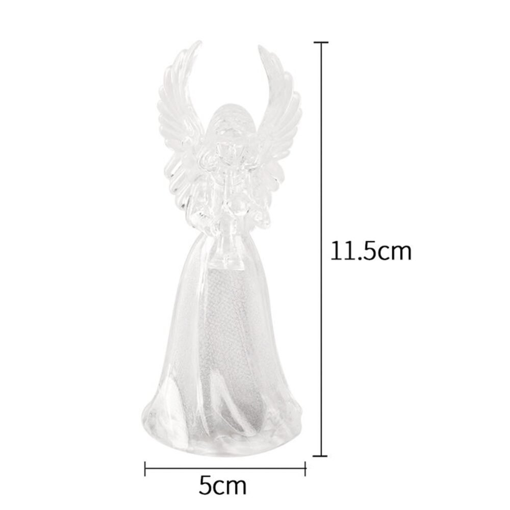 LED Angel Decorative Lights – Multicolor Battery Operated Set