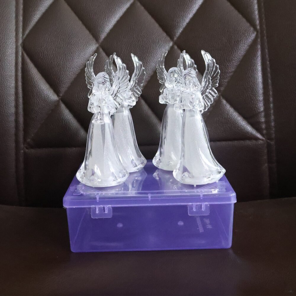 LED Angel Decorative Lights – Multicolor Battery Operated Set
