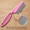 Pet Dog Hair Removal Comb – Easy Shedding and Fur Cleaning