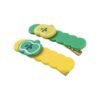 Apple Design Hair Clips – Colorful 4-Pc Set for Girls