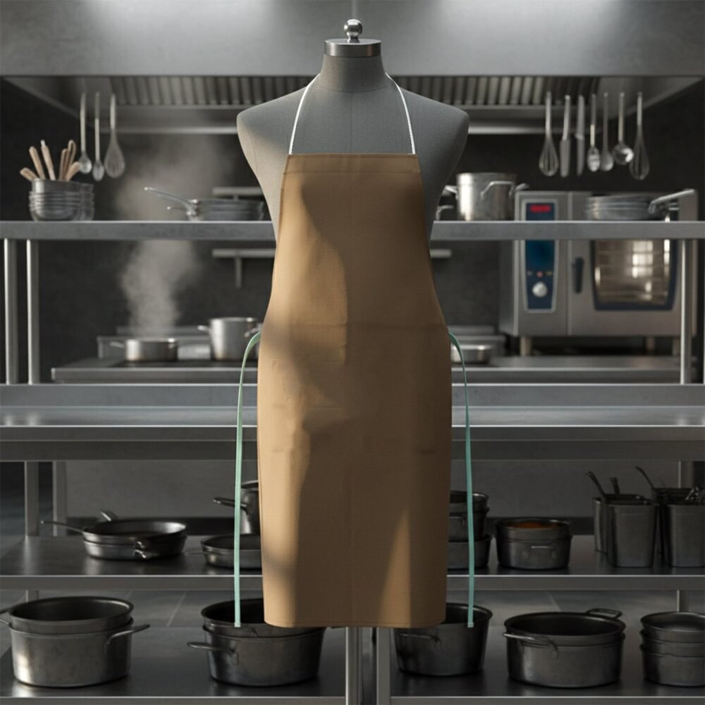 Full-Cover Chef Apron – Adjustable, Durable Kitchen Protection