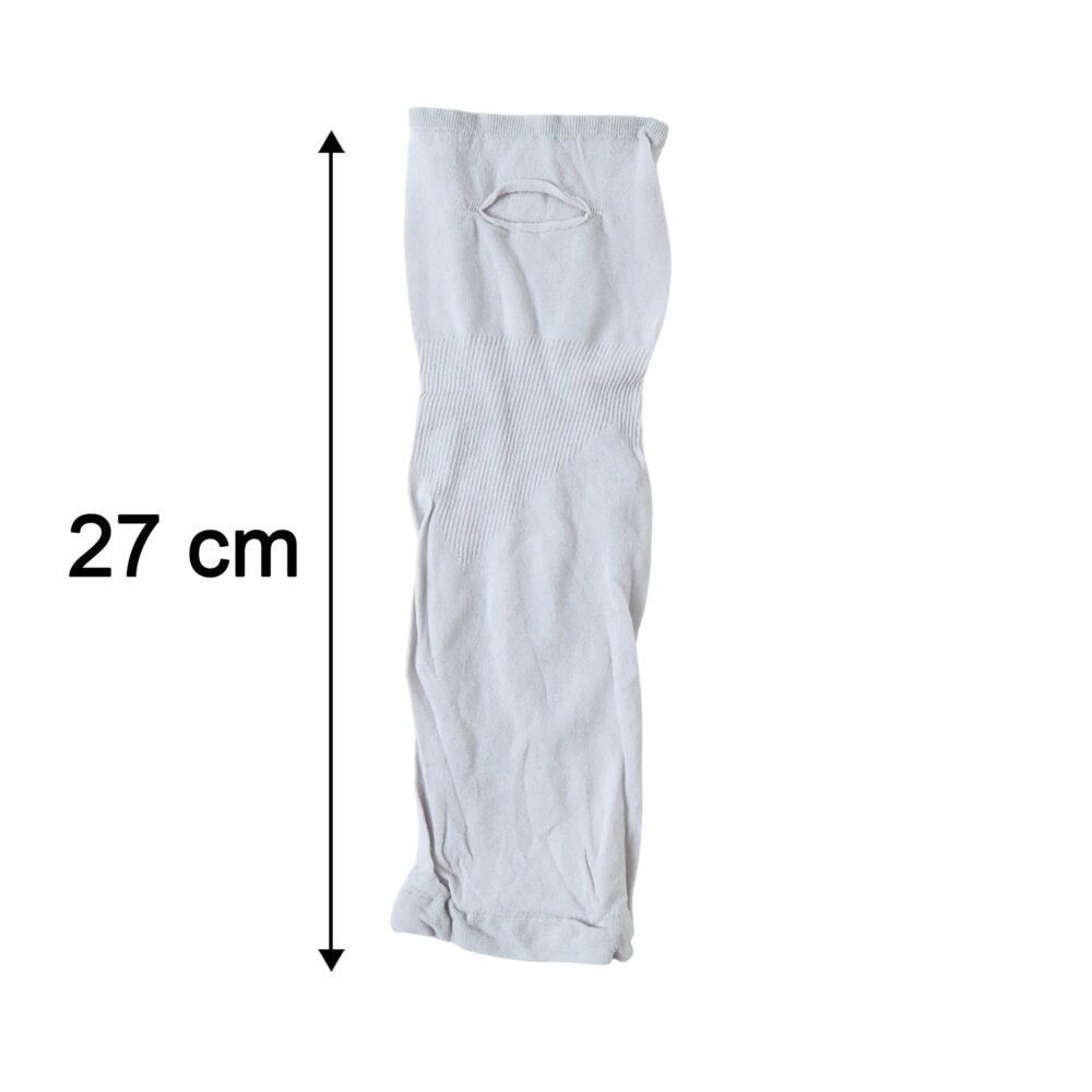 Armsleeves-size.jpg Stretchable Sports Arm Sleeve Pair – Comfortable UV Sun Protection