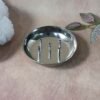 Stainless Steel Agarbatti Stand – Multi-Stick Lotus Incense Holder