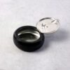 Round Smokeless Ashtray with Lid – Windproof & Easy Clean