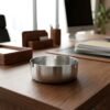 Round Tabletop Cigarette Ashtray – Multi Rest Slots & Stable Base