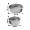 Atta-Chalni-06.jpg Stainless Steel Atta Chalni Sieve Set – Fine Mesh 2 Pc
