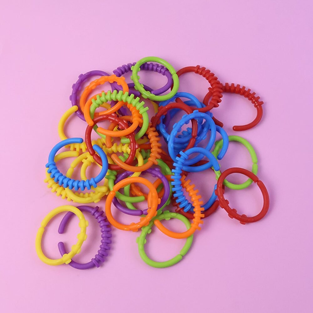 Baby Learning Links – 36 Pc Educational Toy Set for Motor Skills