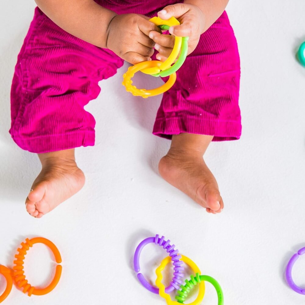 Baby Learning Links – 36 Pc Educational Toy Set for Motor Skills