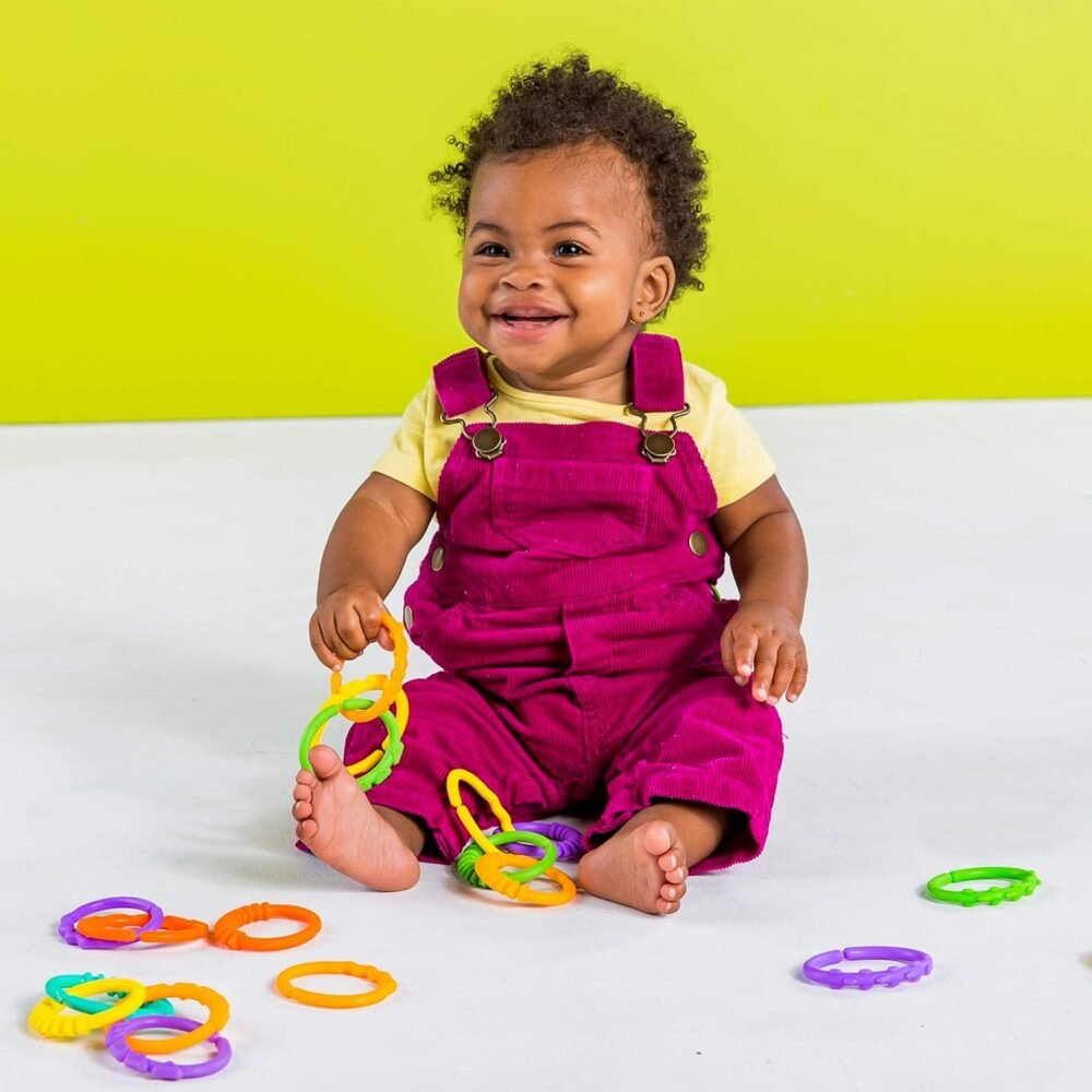Baby Learning Links – 36 Pc Educational Toy Set for Motor Skills