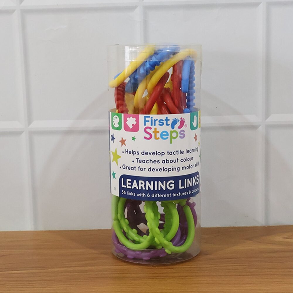 Baby Learning Links – 36 Pc Educational Toy Set for Motor Skills