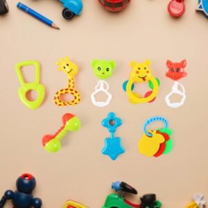 Baby-Toys-Set-01_9f1ad565-45eb-4b7f-901b-065ebf3edf6c.jpg Baby Rattle Set – 8 Pieces of Safe Colorful Toys
