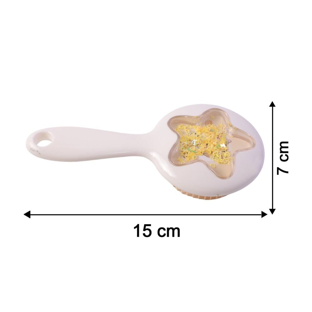 Kids Hair Comb – Soft Bristles with Cute Star Design for Gentle Detangling