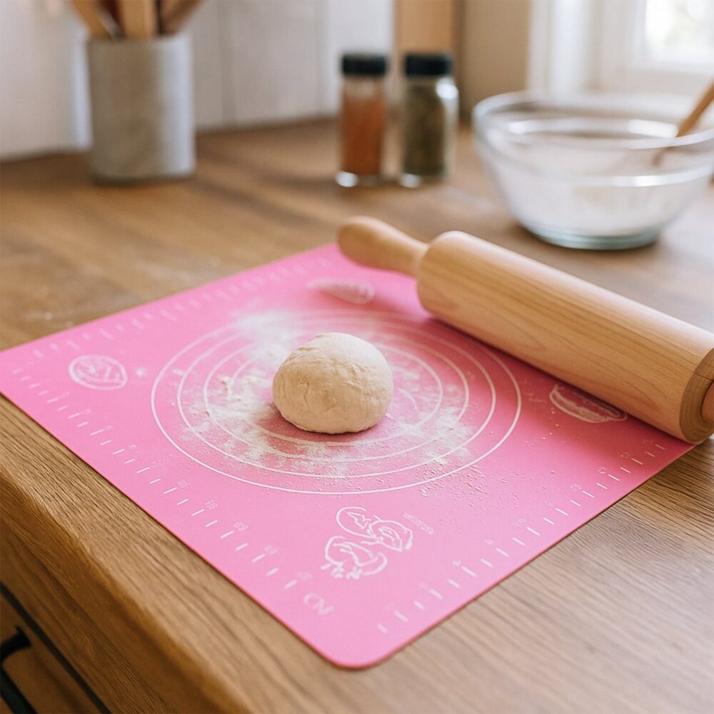 Silicone Baking Mat – Non-Stick with Measurement Guides