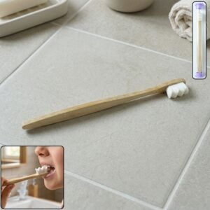 Wooden Handle Toothbrush – Eco-Friendly & Reusable Daily Care