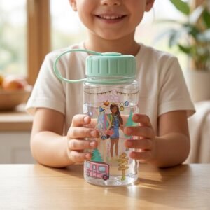 Kids Printed Water Bottle – Leakproof & Lightweight for Daily Use