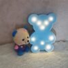 BearMarquee-02.jpg Teddy Bear LED Night Light – Soft Glow Battery Operated Lamp