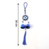 Evil Eye Hanging Wind Chime Set – Protective Home Decor Charm