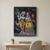 BlackRadhaKrishnapainting04-02.jpg Radha Krishna Wall Frame – Divine Home Decor for Spiritual Spaces