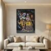BlackRadhaKrishnapainting04-05.jpg Radha Krishna Wall Frame – Divine Home Decor for Spiritual Spaces