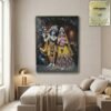 BlackRadhaKrishnapainting04-WOSKU-01.jpg Radha Krishna Wall Frame – Divine Home Decor for Spiritual Spaces