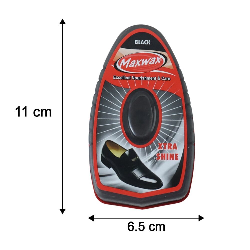 Black Shoe Shiner – Instant Gloss & Easy Portable Care