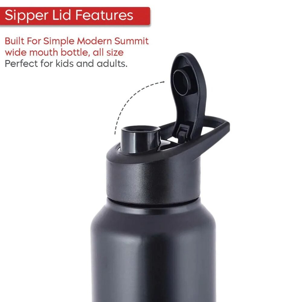 Sports Water Bottle 1000ml – Leak-Resistant Flip-Top Stainless Steel