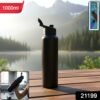 Sports Water Bottle 1000ml – Leak-Resistant Flip-Top Stainless Steel