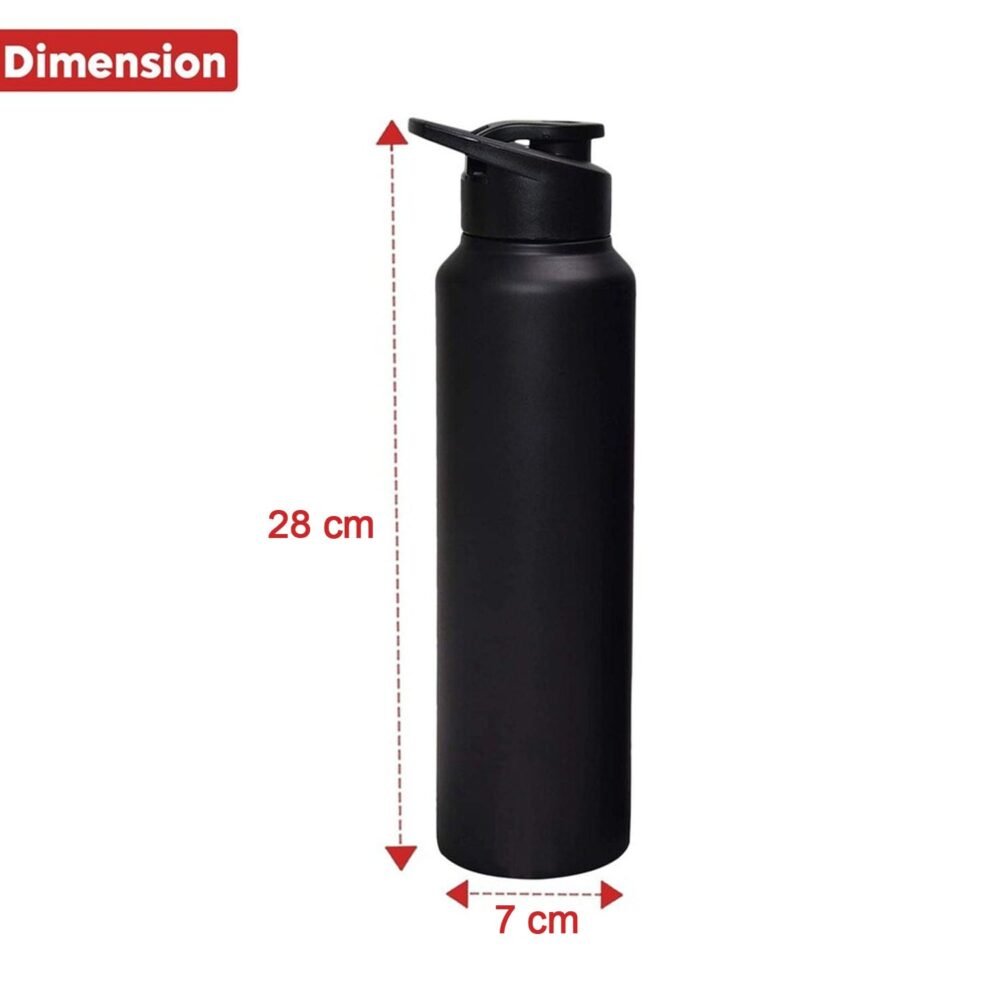 Sports Water Bottle 1000ml – Leak-Resistant Flip-Top Stainless Steel