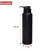 Sports Water Bottle 1000ml – Leak-Resistant Flip-Top Stainless Steel