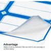BlueSingleSticker-02.jpg Self-Adhesive Label Stickers – Durable Rectangular Sheets for Organizing
