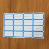 BlueSingleSticker-live.jpg Self-Adhesive Label Stickers – Durable Rectangular Sheets for Organizing