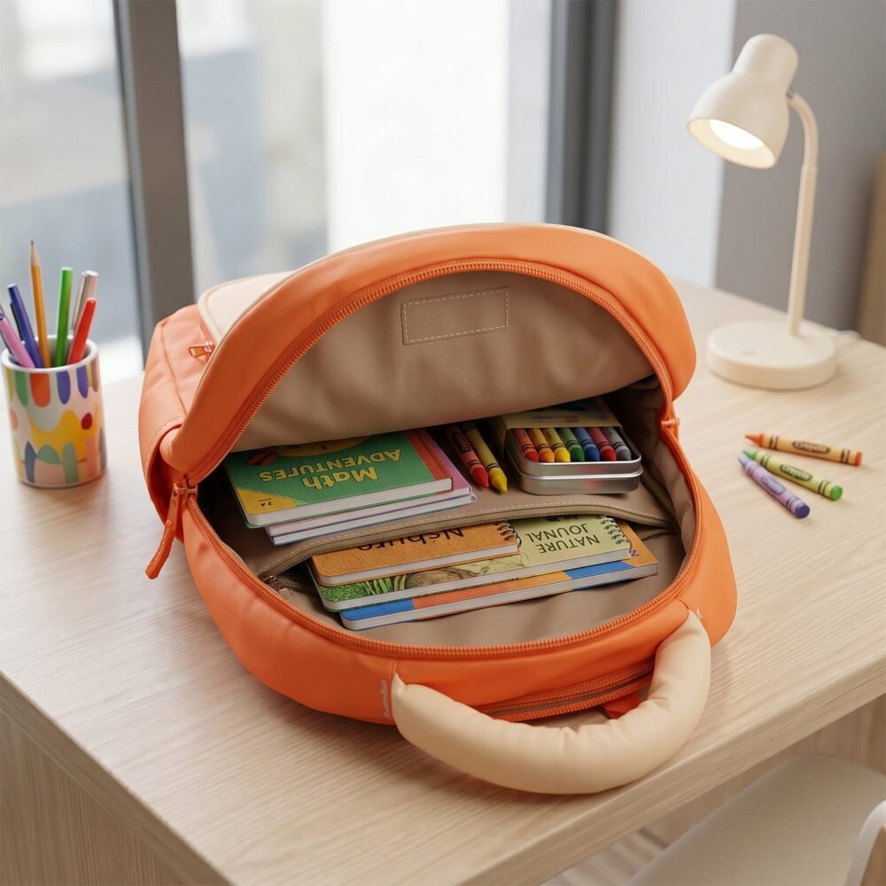 Cute Cartoon School Backpack – Lightweight & Spacious for Kids