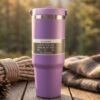 Vacuum Insulated Travel Mug – 890ML Stainless Steel Hot & Cold