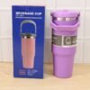 Vacuum Insulated Travel Mug – 890ML Stainless Steel Hot & Cold