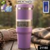 Vacuum Insulated Travel Mug – 890ML Stainless Steel Hot & Cold