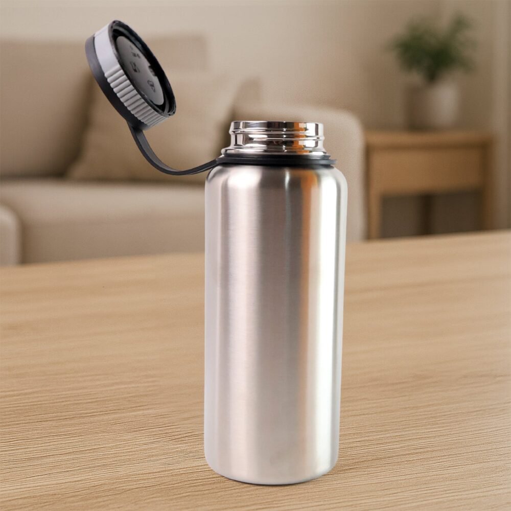Stainless Steel Vacuum Insulated Water Bottle – Keeps Drinks Hot & Cold