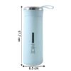 Glass Water Bottle – 400 ML Leak Proof Reusable Design