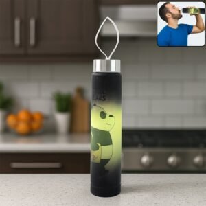 Bottle4-WOSKU-01.jpg 300ml Cartoon Printed Plastic Water Bottle – Leakproof & Portable