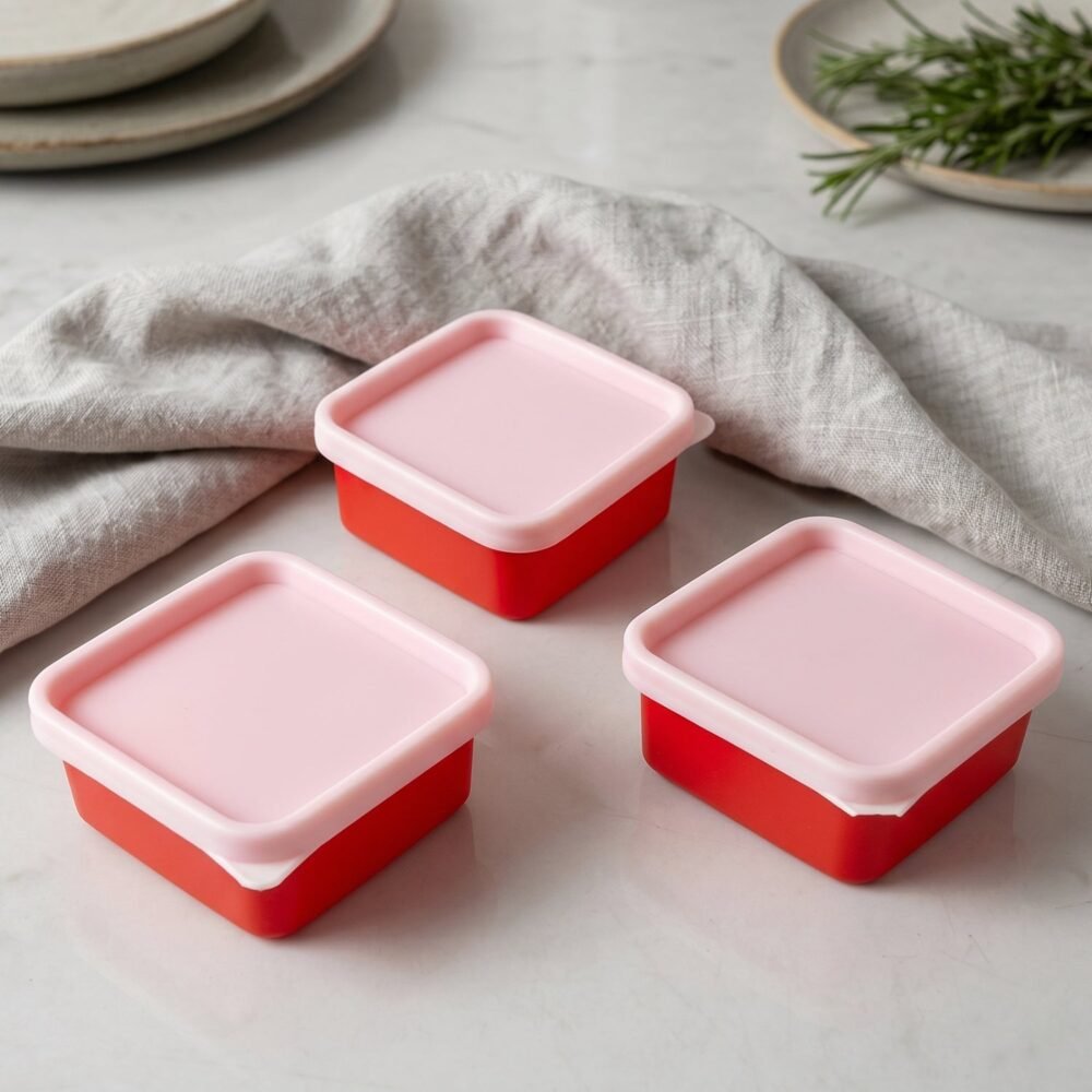 Mini Plastic Food Storage Container – Compact & Multipurpose Kitchen Organizer