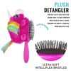 Kids Unicorn Hair Brush – Soft Detangling Plush for Gentle Grooming