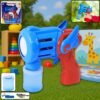 Rechargeable Bubble Gun Toy – USB Charged Automatic Bubble Blower