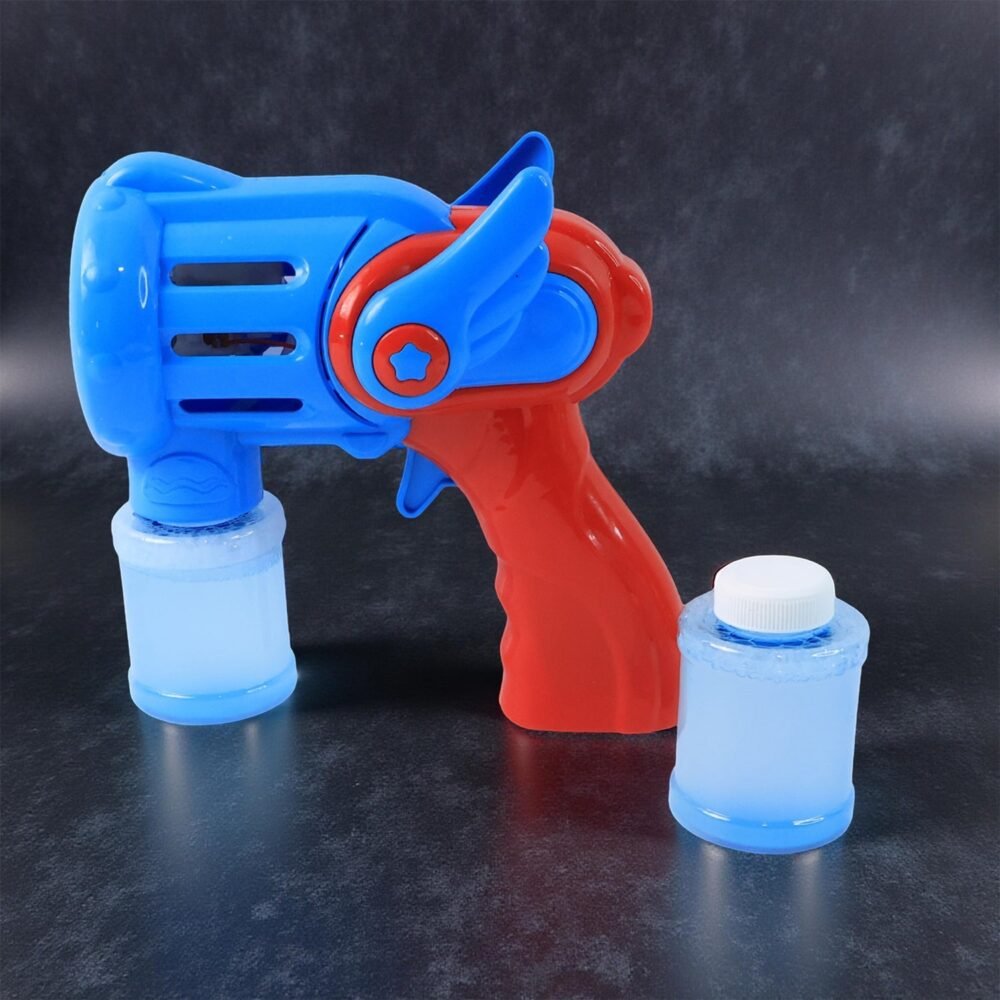 Rechargeable Bubble Gun Toy – USB Charged Automatic Bubble Blower