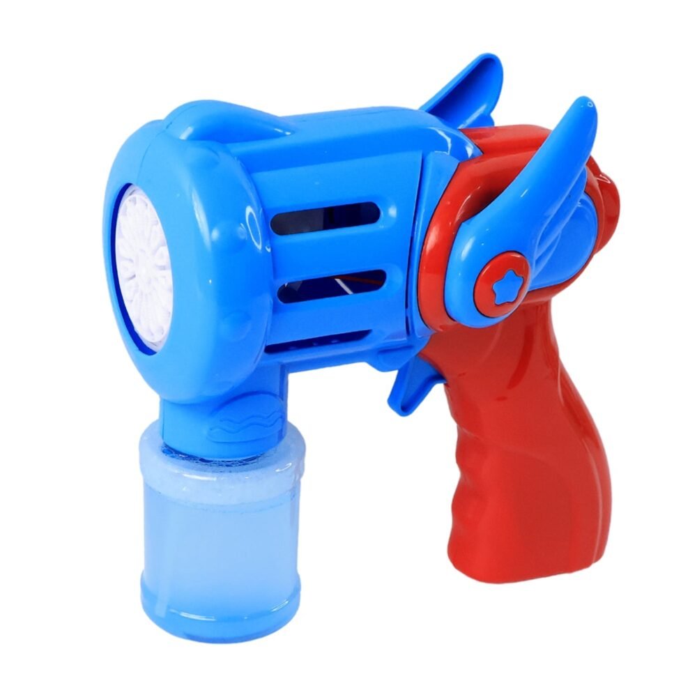 Rechargeable Bubble Gun Toy – USB Charged Automatic Bubble Blower