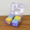 BubbleCandleCube-Liveimage.jpg Cube Candles – Colorful Decorative Wax Set of 4