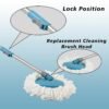 360 Degree Spin Mop – Effortless Floor Cleaning with Adjustable Handle