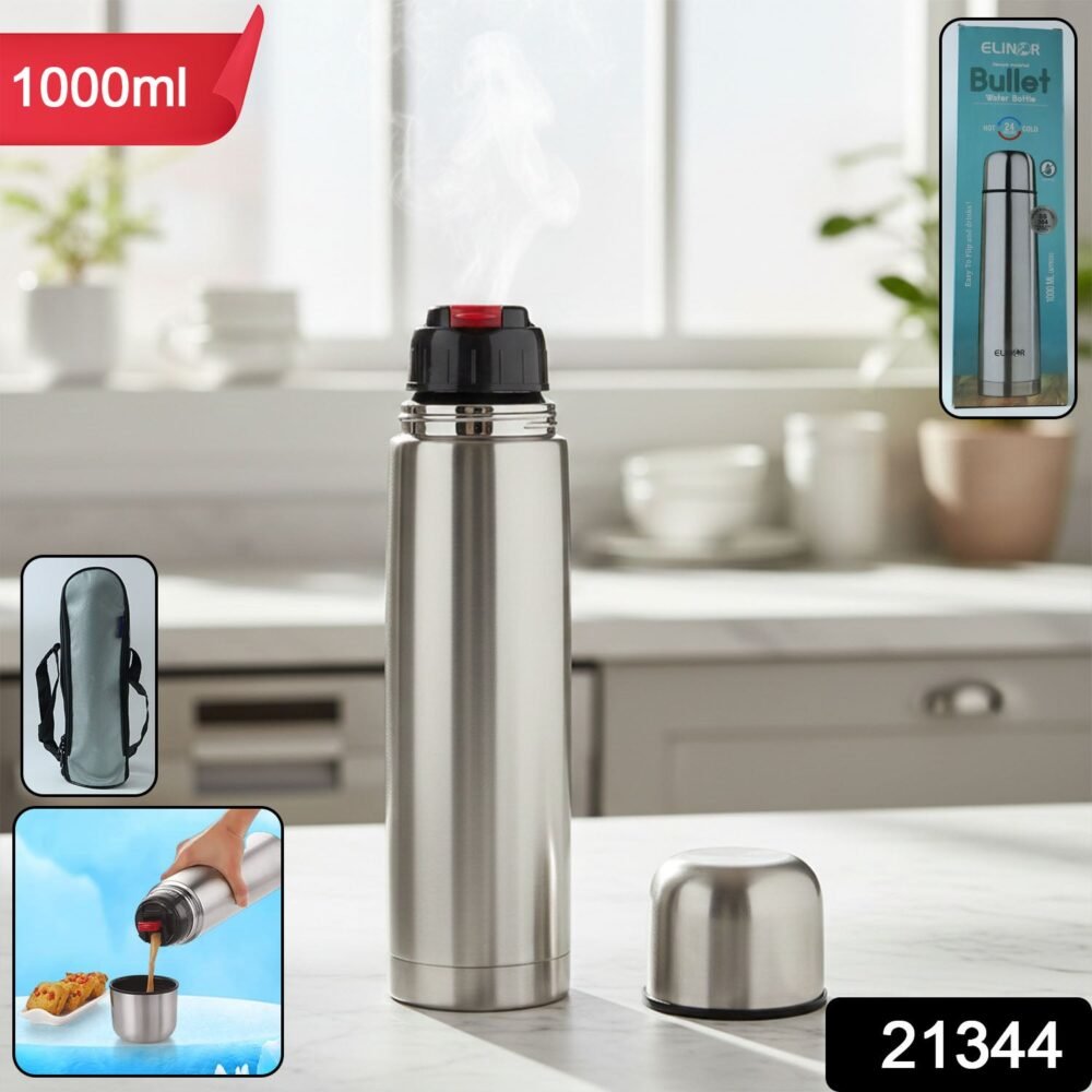 BulletWaterBottle-WSKU-01.jpg Stainless Steel Vacuum Insulated Water Bottle 1000ML – Leak-Resistant