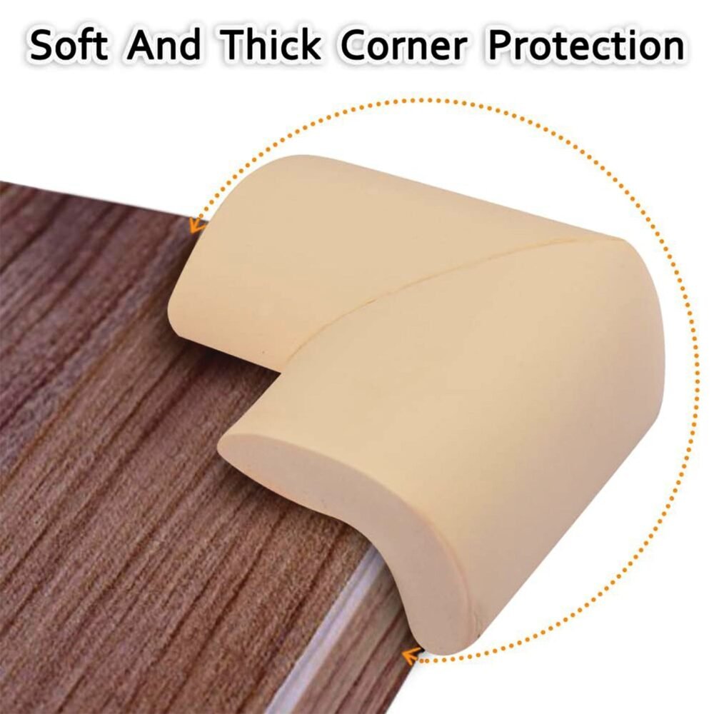 BumperCorner-02.jpg Soft Foam Corner Protectors – Child Safety Padding with Adhesive Tape
