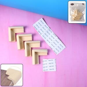 Soft Foam Corner Protectors – Child Safety Padding with Adhesive Tape