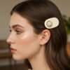 Alphabet Letter Hair Clips – Lightweight Decorative Set of 2