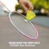 Plastic Shuttlecock – Durable & Consistent Flight (6 Pcs Set)